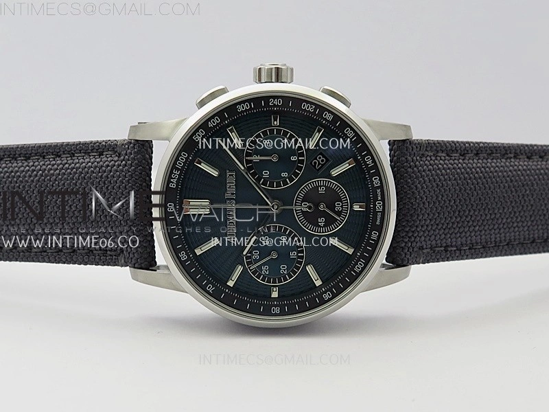 Code 11.59 Chrono 26393 SS OMF Best Edition Blue Dial on Blue Nylon Strap A4401